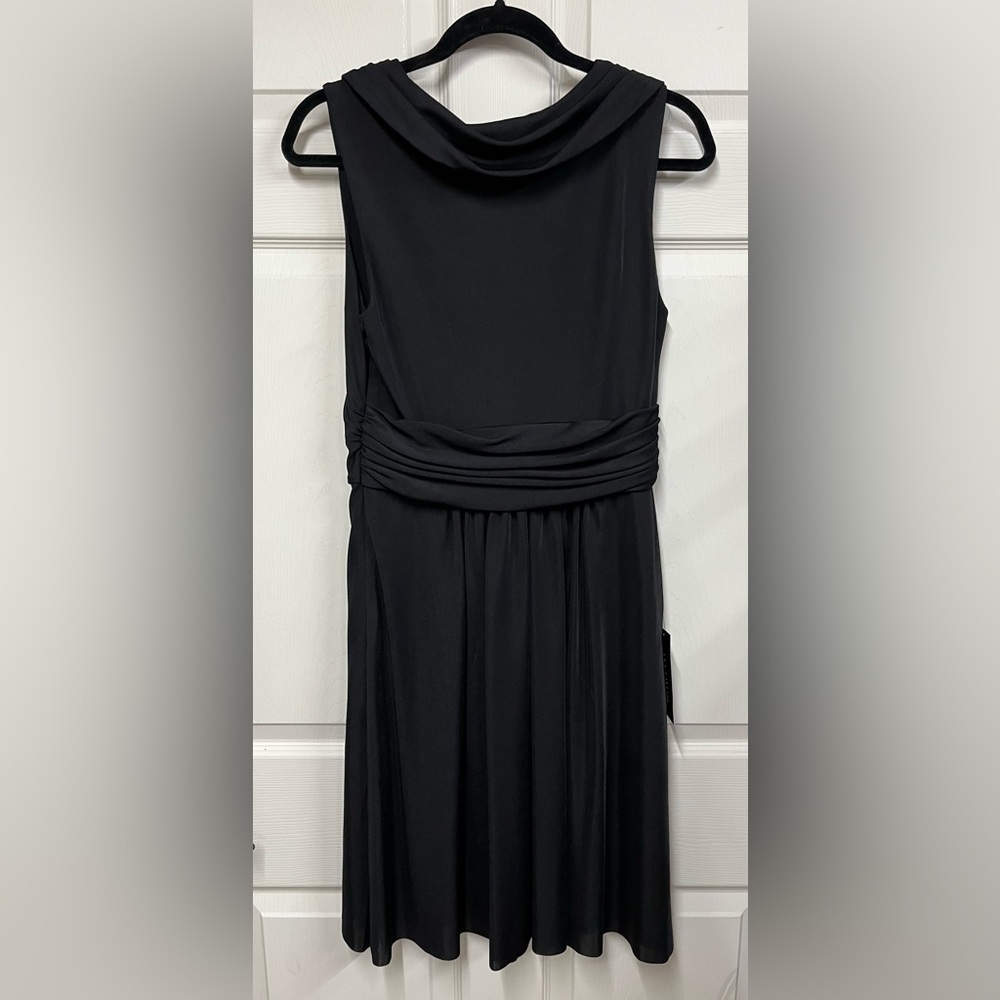 NEW Ann Taylor Draped Cowl Neck Midi Dress NWT - Picture 5 of 10